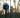 GNSS Survey Equipment standing in the field with a forest in the background.