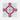 Reflective Survey Target I Fluorescent Silver-Red i100pcs